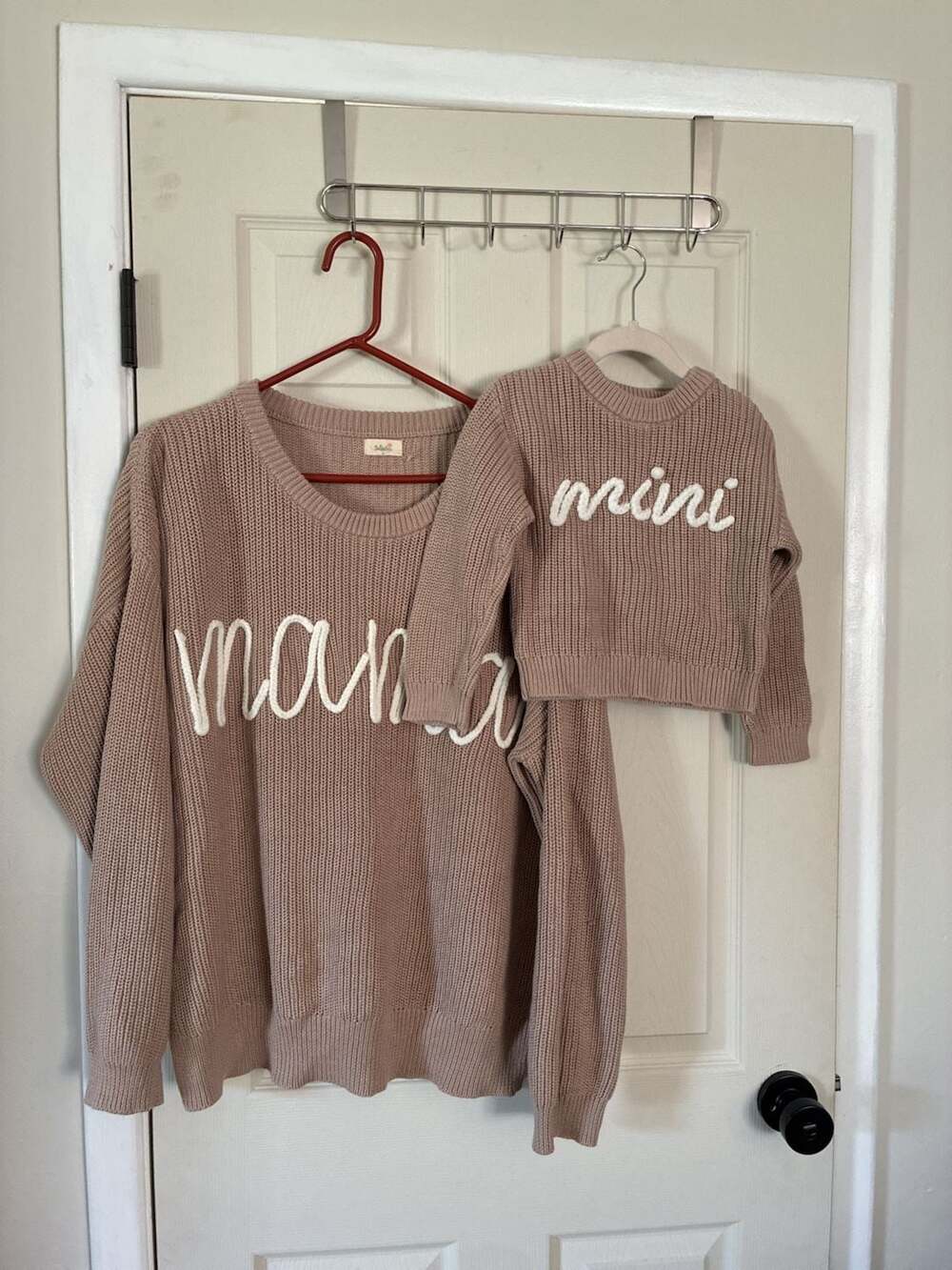 Tullabee Mama and Mini Matching Knit Sweaters Set